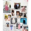 Women's A-Line Tulle Skirt - Tiered Midi Length with High Elastic Waist - 3 of 4