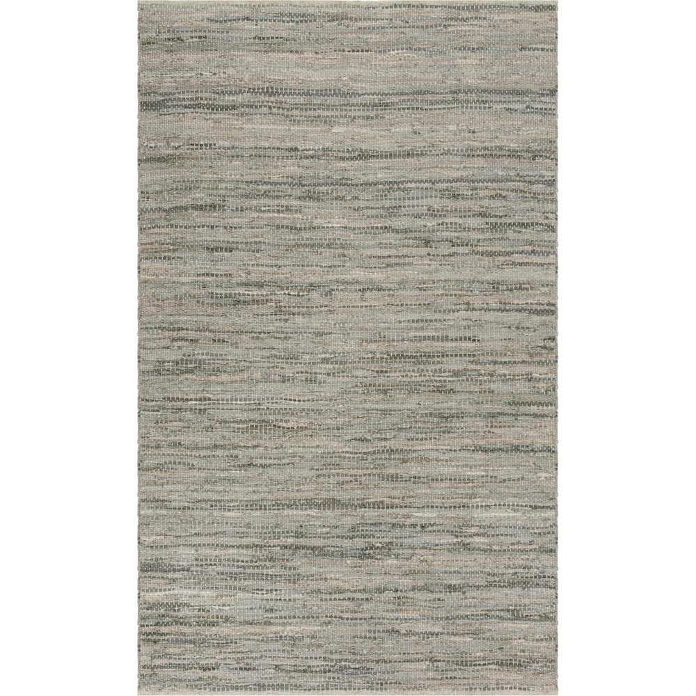 6'x9' Solid Woven Area Rug Gray - Safavieh