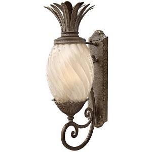 Hinkley Plantation 28" High Pearl Bronze Outdoor Wall Light - 1 of 1