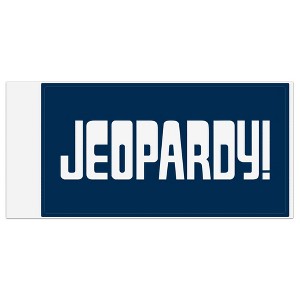 Jeopardy Jeopardy Atmospheric Logo Automotive Bumper Sticker - 1 of 4