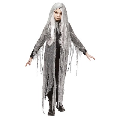 Fun World Girls' Zombie Ghost Dress Costume