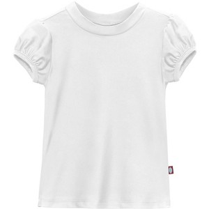 City Threads USA-Made Girls UPF 50+ Puff Sleeve Rashguard - 1 of 4