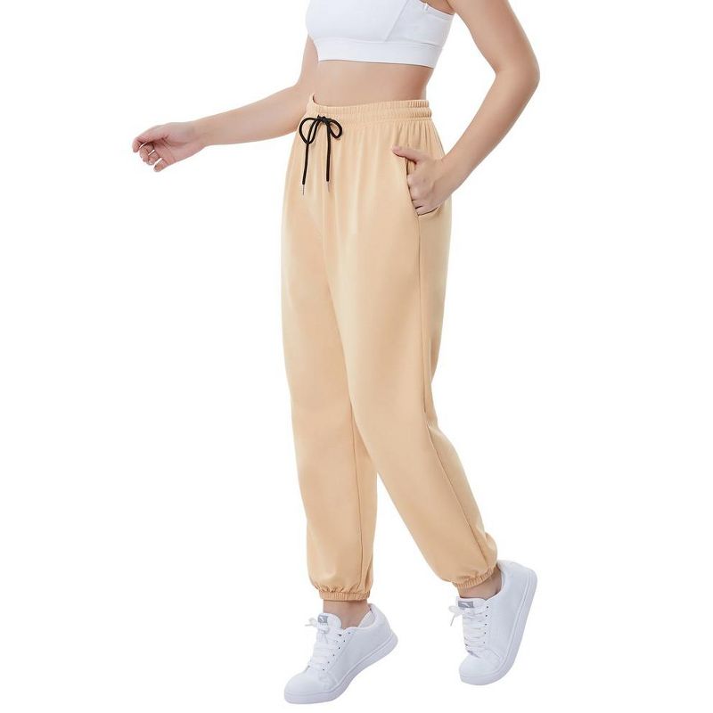 Womens Casual Baggy Sweatpants High Waisted Joggers Pants Athletic Lounge Trousers with Pockets, 2 of 6