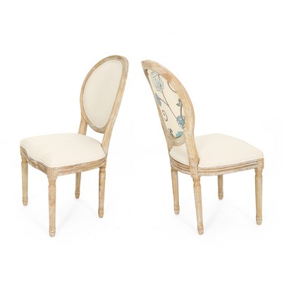 Set of 2 Phinnaeus Farmhouse Dining Chairs - Christopher Knight Home