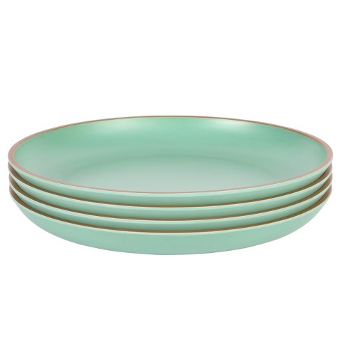 Gibson Home Rockabye 4 Poece 10.7 Inch Melamine Dinner Plate Set