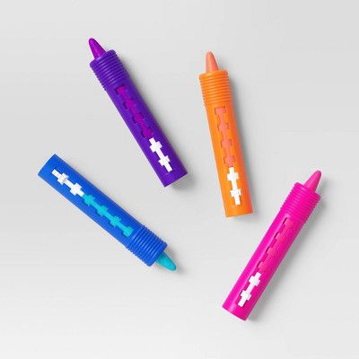 4pk No Mess No Fuss Halloween Costume Makeup Sticks Neon - Hyde and EEK! Boutique™