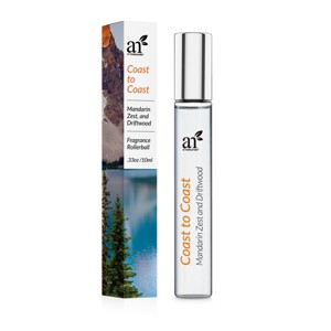 artnaturals Coast to Coast Mandarin Zest and Driftwood Roll-On Perfume - 0.33 fl oz - 1 of 3