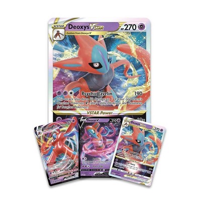 Buy Pokemon Trading Card Game Deoxys VMAX & VSTAR Battle Box Online at