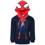 Marvel Avengers Captain America Spider-Man Iron Man Venom Fleece Pullover Hoodie Toddler to Big Kid