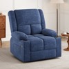 Grungis Power Lift Sofa Chair with USB Ports,Massage and Heat,Adjustable Sofa with Cup Holders,Recliner Single Couch for Elderly People - 2 of 4