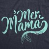 Maternity MerMama T Shirt Funny Mothers Day Mermaid Pregnancy Tee - Crazy Dog Maternity T Shirt - 2 of 4