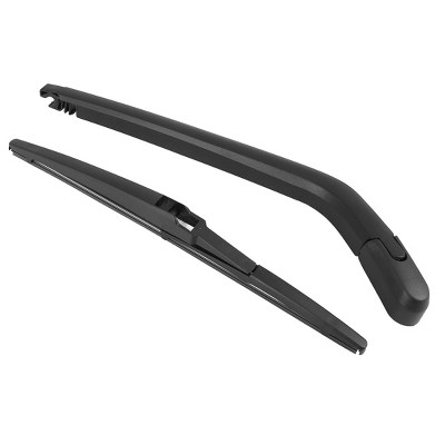 X-Autohaux Plastic Metal Rubber for Toyota Yaris 2008-2013 Windshield Wipers 12" Black