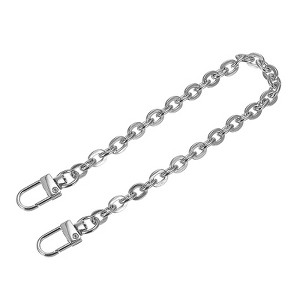Unique Bargains Iron Flat Handbags DIY Accessories Purse Chain Strap with Buckles - 1 of 3