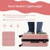 YONWAY 20" Hardshell Luggage , Expandable Lightweight ABS Suitcase, with TSA lock & Spinner Wheels - 2 of 4