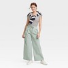 Women's High-Rise Wide Leg Chino Pants - A New Day™ - 3 of 3