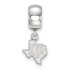 Black Bow Jewelry Sterling Silver Texas A&M Aggies NCAA Bead Charm - 2 of 4