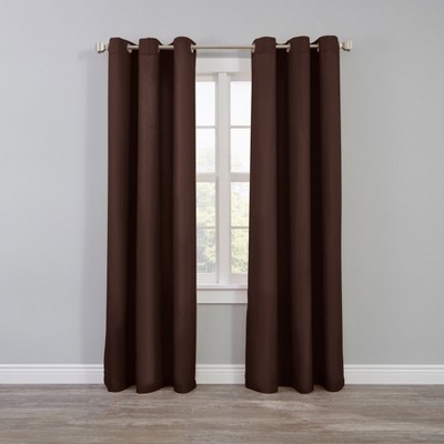BrylaneHome BH Studio Microfiber Grommet Panel