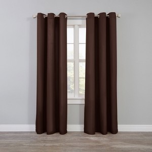 BrylaneHome BH Studio Microfiber Grommet Panel - 1 of 4