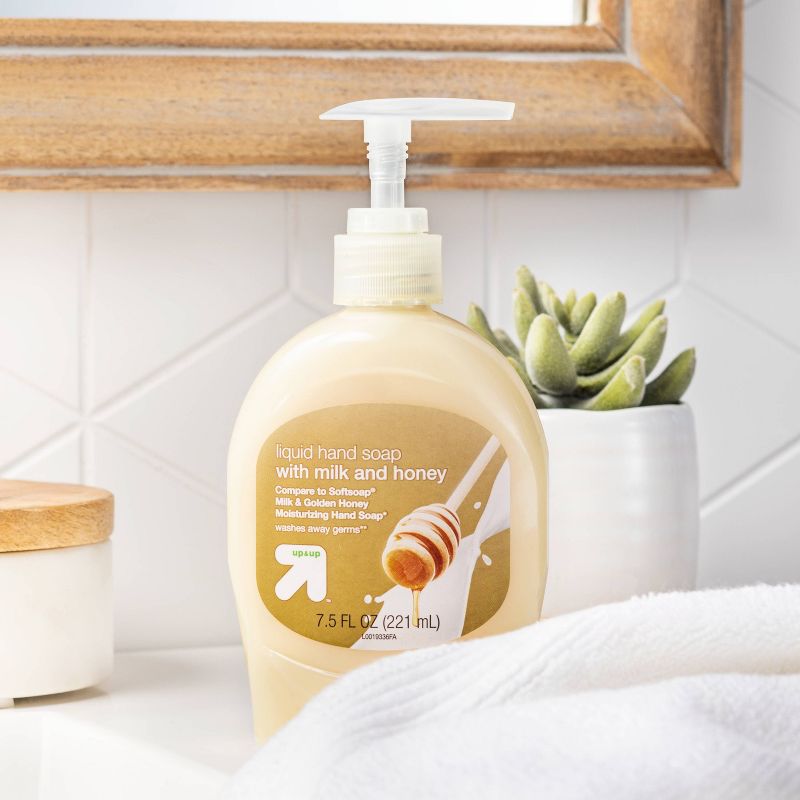 Milk and Honey Hand Soap - 7.5 fl oz - up &#38; up&#8482;, 3 of 6