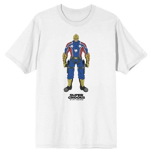 Super Crooks Gladiator Men's White T-shirt - 1 of 1