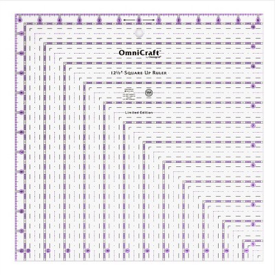 Omnigrid 12-1/2" Square-Up Quilting Ruler