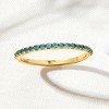 Pure Collection by Ross-Simons 0.30 ct. t.w. London Blue Topaz Ring in 14kt Yellow Gold - 3 of 4