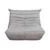 Sapphtopaz 1pc Luxury Accent Chair Upholstered Button-Tufted Detail Lounge Chair, Living Room Chair Comfy Chair - 3 of 4