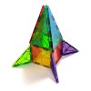 Magna-Tiles 32-Piece Clear Colors Set, Original Magnetic Building Tiles for Creative & Educational Play, Ages 3+ - 4 of 4