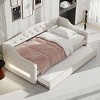 Daybed Twin XL - Modern Upholstered with Trundle for Bedroom Storage - 84" Wide - 3irtyhousy - 2 of 4