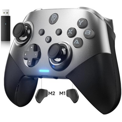 Aukfa X10 Wireless Controller for Black Myth: Wukong, Hall Effect, for PC/Switch/iOS/Android, Dark Gray