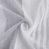 Garvee Sheer Stripe Curtains for Living Room Bedroom Window Grommet Voile Drapes, 2 Panels - 4 of 4