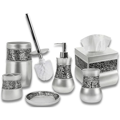 Creative Scents 6 Piece Bathroom Accessory Set & Reviews