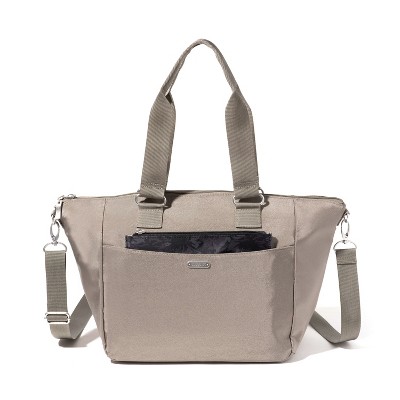 baggallini Women's Shoulder Bag Tote with Removable Pouch