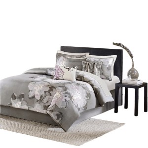 Gracie Mills Oconnor Floral 7-Piece Comforter Set - 1 of 4