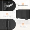 70" Tall Pantry Cabinet, Kitchen Pantry Storage Cabinets with 2 Door and 3 Adjustable Shelves - 3 of 4