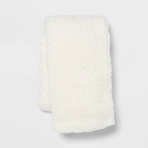 Faux Shearling Body Pillow Cover - Room Essentials™ - 1 of 3