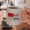 Rensselaer Polytechnic Institute Secondary Logo Ceramic Coffee Mug Novelty Gift Mugs for Coffee Tea and Hot Drinks 11oz White - 4 of 4