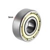 Unique Bargains Deep Groove Ball Bearing 696ZZ Double Shield Carbon Steel Bearings 4 Pcs - 3 of 4
