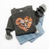 Simply Sage Market Women's  Garment Dyed Graphic Sweatshirt Fall Collage Heart - 3 of 4