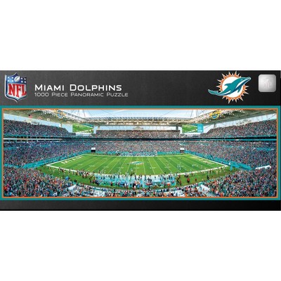 MasterPieces NFL Miami Dolphins 1000 Piece Stadium Panoramic Jigsaw Puzzle