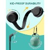iClever Kids Headphones for School K-12, 85dBA Safe Volume, Tangle Free, 3.5mm Jack, HD Stereo, Swivel Foldable Kids Headphones - 3 of 4