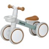 Whisen Kids’ Riding-on Tricycle with Ergonomic Seat, Removable Front Wheel, Bell and Mudguard, Indoor/Outdoor Riding Toy Gift - 3 of 4