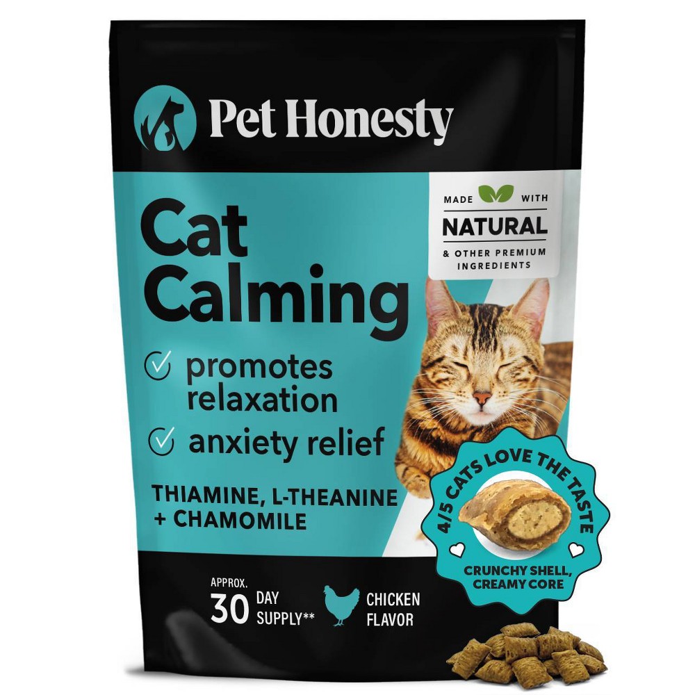 Photos - Dog Medicines & Vitamins Pet Honesty Calming Supplement for Cat Chicken Flavor - 3.7oz 