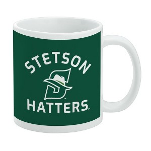 Stetson University Hatters Logo Ceramic Coffee Mug Novelty Gift Mugs for Coffee Tea and Hot Drinks 11oz White - 1 of 4