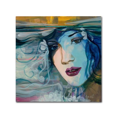 Trademark Fine Art 24" x 24" Andrea 'Celeste' Canvas Art