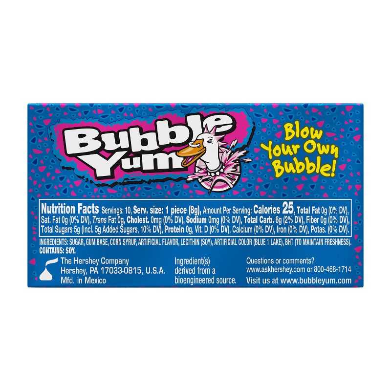 Bubble Yum Cotton Candy Gum - 10pcs - 2.82oz, 3 of 9