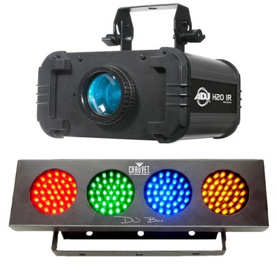 American DJ H2O IR LED Water 5 Colors Light and Chauvet Sound Activated Light