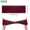 Unique Bargains Polyester Strong Stretchability Wedding Party Chair Sashes 50 Pcs - 3 of 4