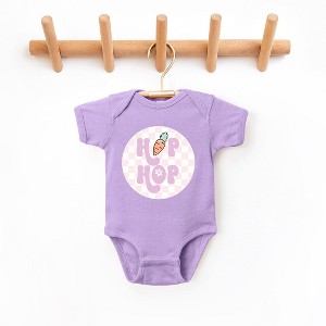 The Juniper Shop Checkered Hip Hop Baby Bodysuit - 1 of 2