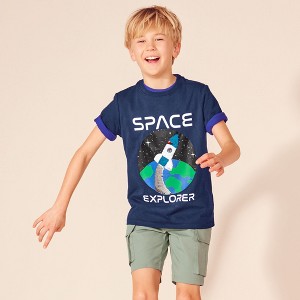 Lands' End Kids Graphic T Shirt - 1 of 2